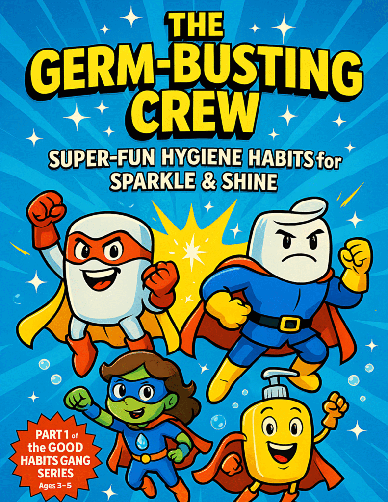 Children's Educational Book The Germ-Busting Crew Hygiene Habits